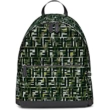 Fendi FF Multicolor FF Camouflage Backpack 8BT298