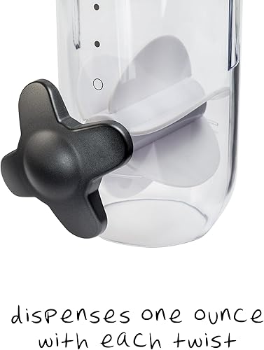 Miniatura 4 de Dispensador de productos secos y aperitivos con soporte de acero, 13 onzas