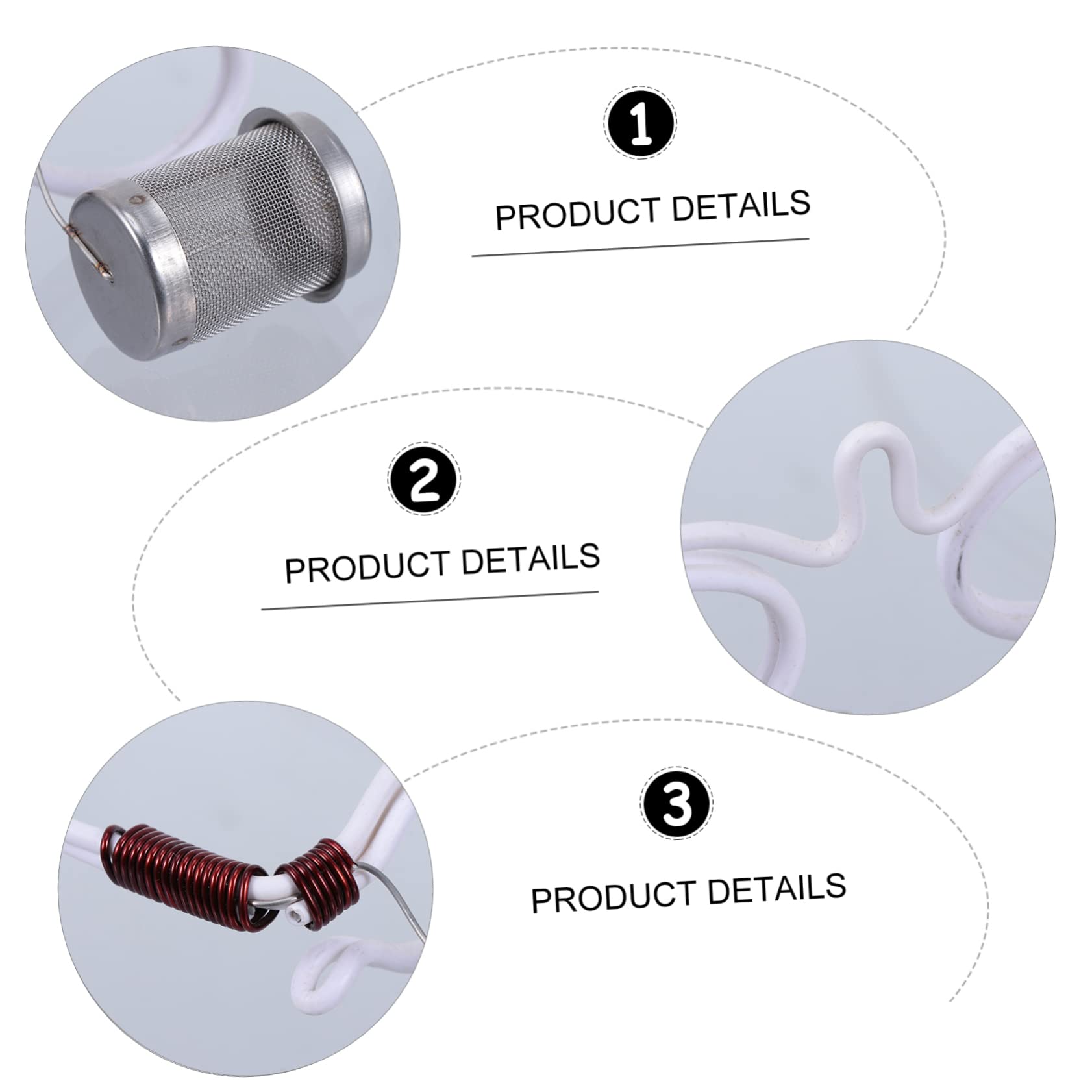 Healeved 5 Pezzi Dispositivo Per Moxibustione Per Gli Occhi Occhiali Di Protezione Per Gli Occhi Strumenti Per Massaggio Viso Infermieristico Moxa Noce Agopuntura Occhi Dispositivo Per