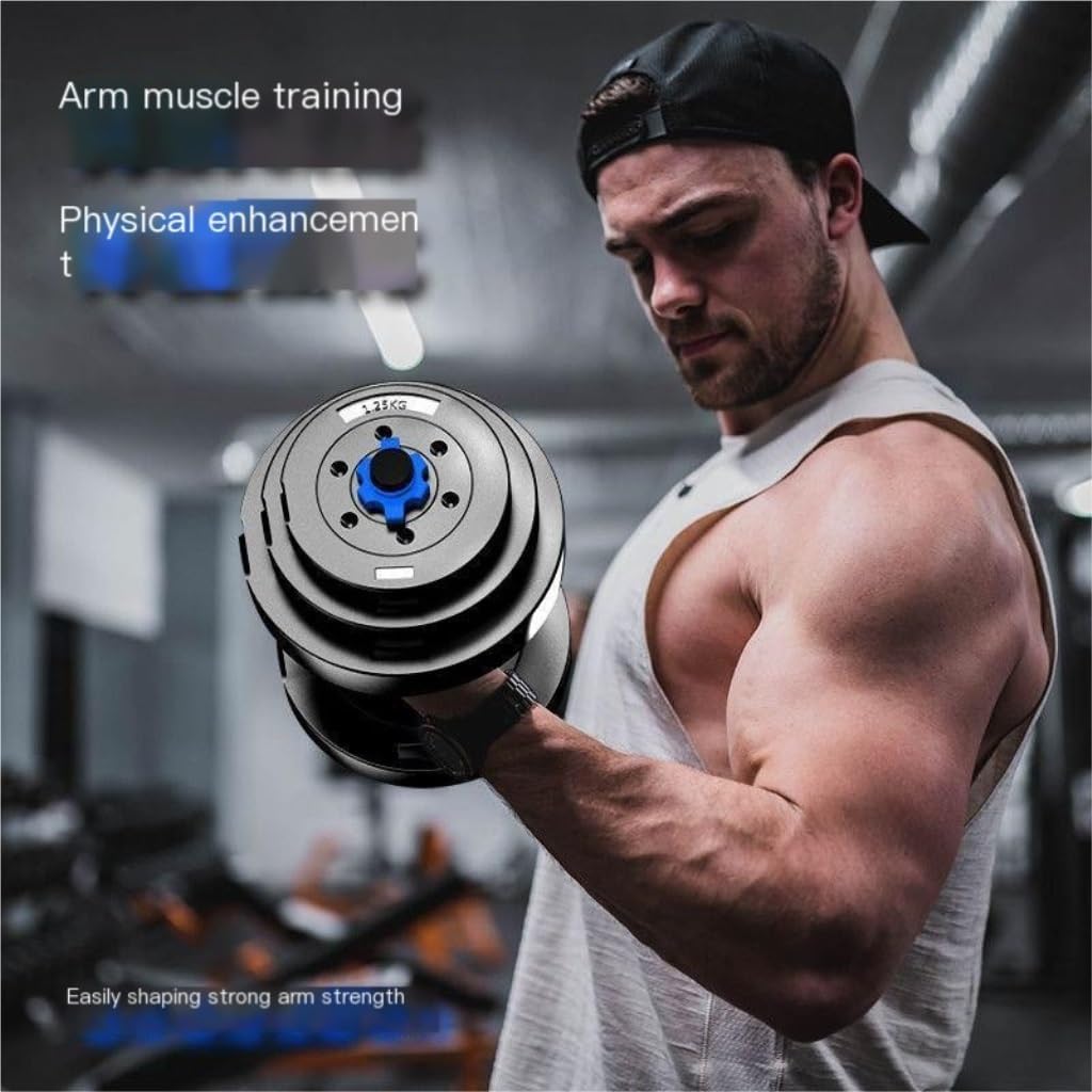 Hanteln Herren- Und Damenhanteln Heimfitnessgeräte Paar 10/15/20/30/40 Kg Verstellbare Sporthanteln Hantelset