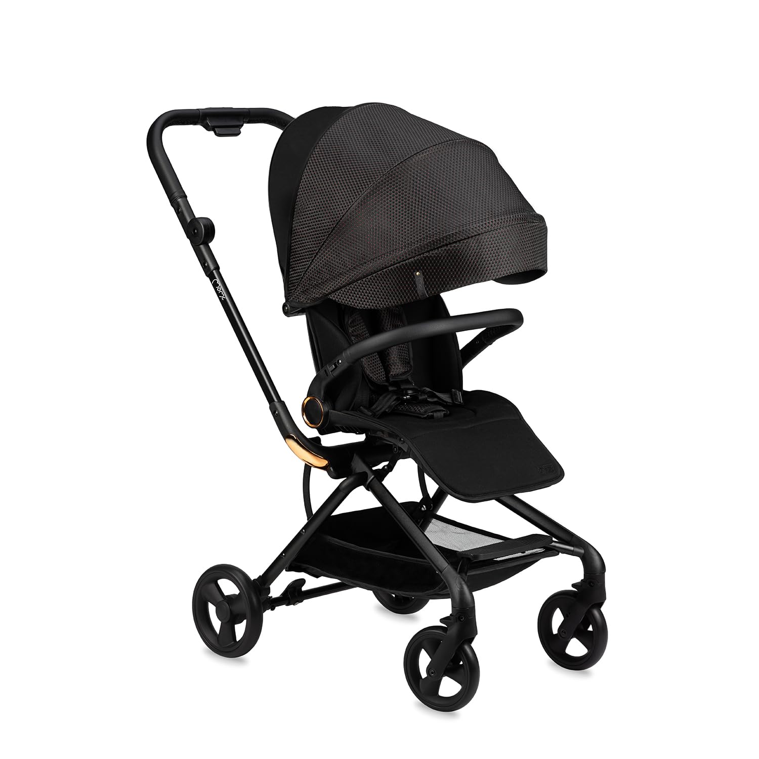 MoMi ADELLE Passeggino Leggero Reversibile Pieghevole da Viaggio Fino a 22 kg Fronte Mamma Schienale Regolabile