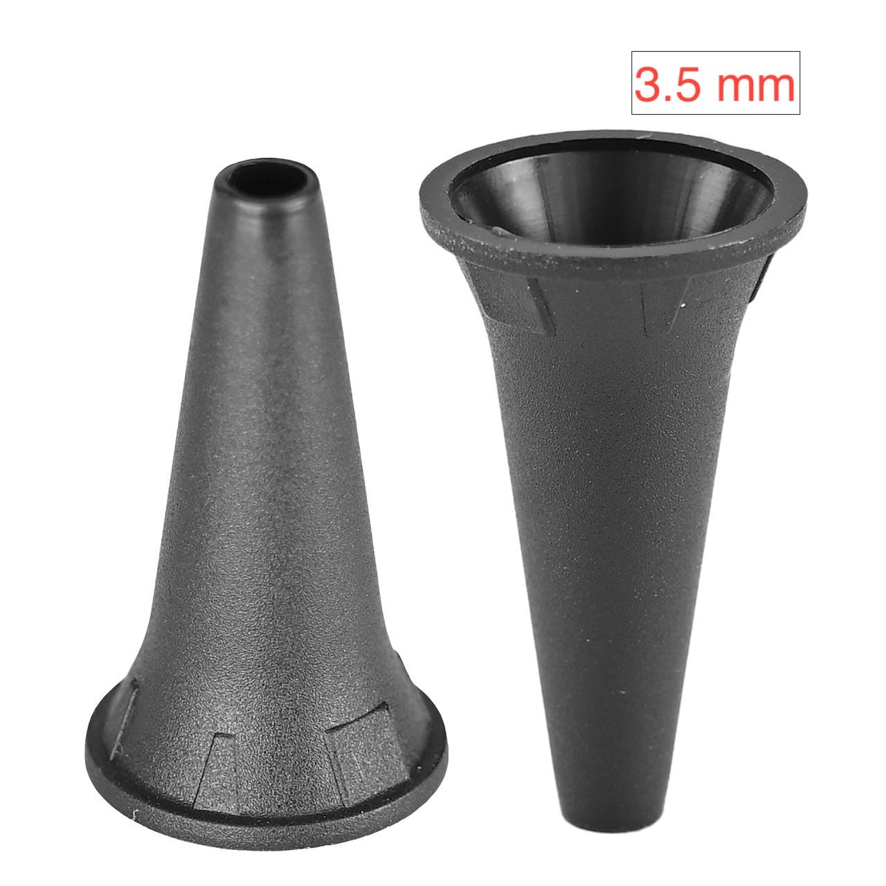 PakCan Wiederverwendbare Diagnose-Otoskop-Abdeckungen, Spekula-Spitzen, 50 Stück, erhältlich in 2,5 mm, 3,5 mm, 4 mm, 5 mm (50 Stück à 2,5 mm und 3,5 mm (je 25 Stück)
