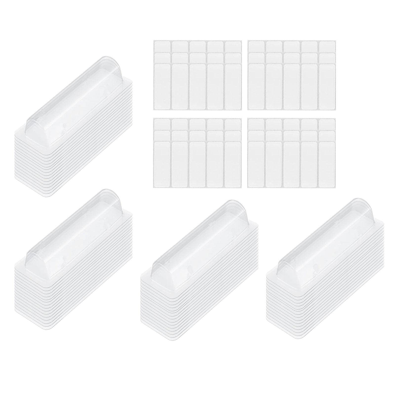 60x Money Card Holder Transparent ABS Cards Domes for Crafts Making Gift-image-48