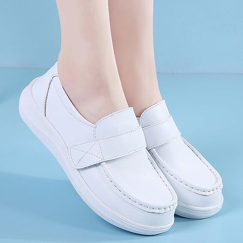 Miniatura 8 de Zapatos de enfermera para mujer Zapatos de enfermería Zpatos para Trabajar en Restaurante de Mujer Flats para Mujer