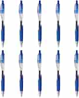 Zebra Slari Emulsion-Kugelschreiber – Dunkelblaue Emulsionstinte, 0,5 Mm, 10 Stück Im Pack