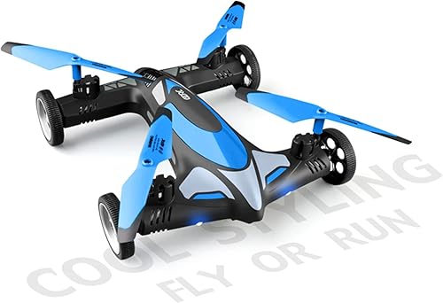 Miniatura 2 de Dron aéreo Land & Air con cámara, dron para adulto, control remoto de 360 con control remoto Quadcopter Stunt Drone