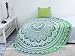 Popular Handicrafts Roundie Indian Mandala Throw Tapestry Hippy Round Table Cover Beach Throw Picnic Tapestry Round 70"