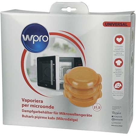 Whirlpool STM006 Vaporiera rotonda per forno a microonde Colore Arancione  (arancione) : Amazon.it: Casa e cucina