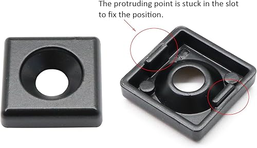Miniatura 42 de 20 juegos 2020 de extrusión de aluminio 2020 soporte de esquina con ranura en T Serie 20 Hardware extruido conector de ángulo recto de 90 grados