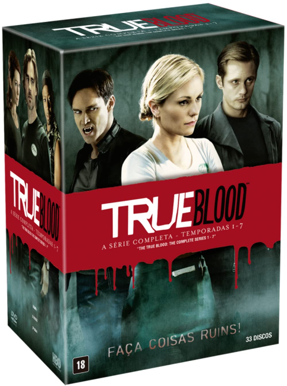 Box True Blood - A Série Completa - 33 Discos