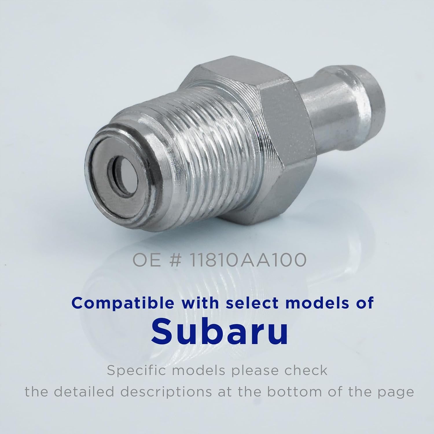 PCV Valve 11810AA100 Valve Complete - Control, Compatible with Select Subaru Models as OUTBACK | Forester | IMPREZA, etc., 045-0476 PCV Valve Replacement Automotive Accessories by KeeRoarin, 1 Pack