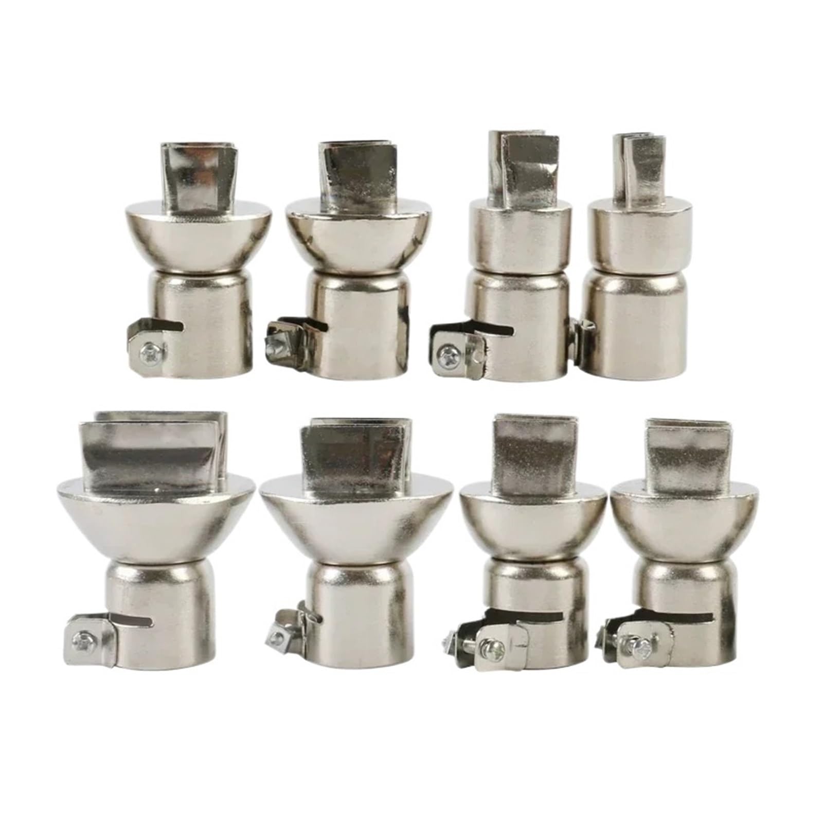 Boquilla BGA A1131B/A1132B/A1133B/A1134B/1257/1258/1129, punta de pistola caliente for soldadura estaciones retrabajo aire 850/852(A1131-1134 4pcs)