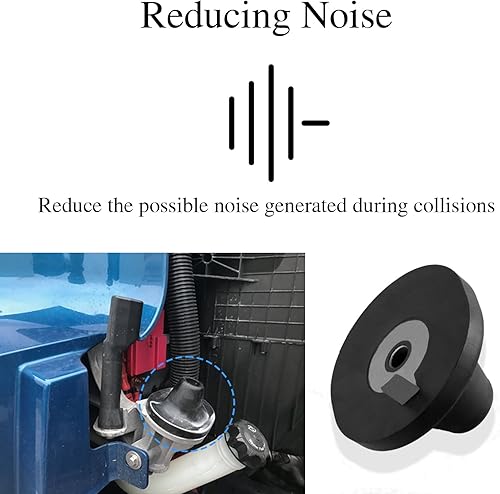 Miniatura 6 de KPALAG Cono de cojín para capó trasero compatible con Freightliner Cascadia Reemplazar # A18-59704-000 A17-20868-000