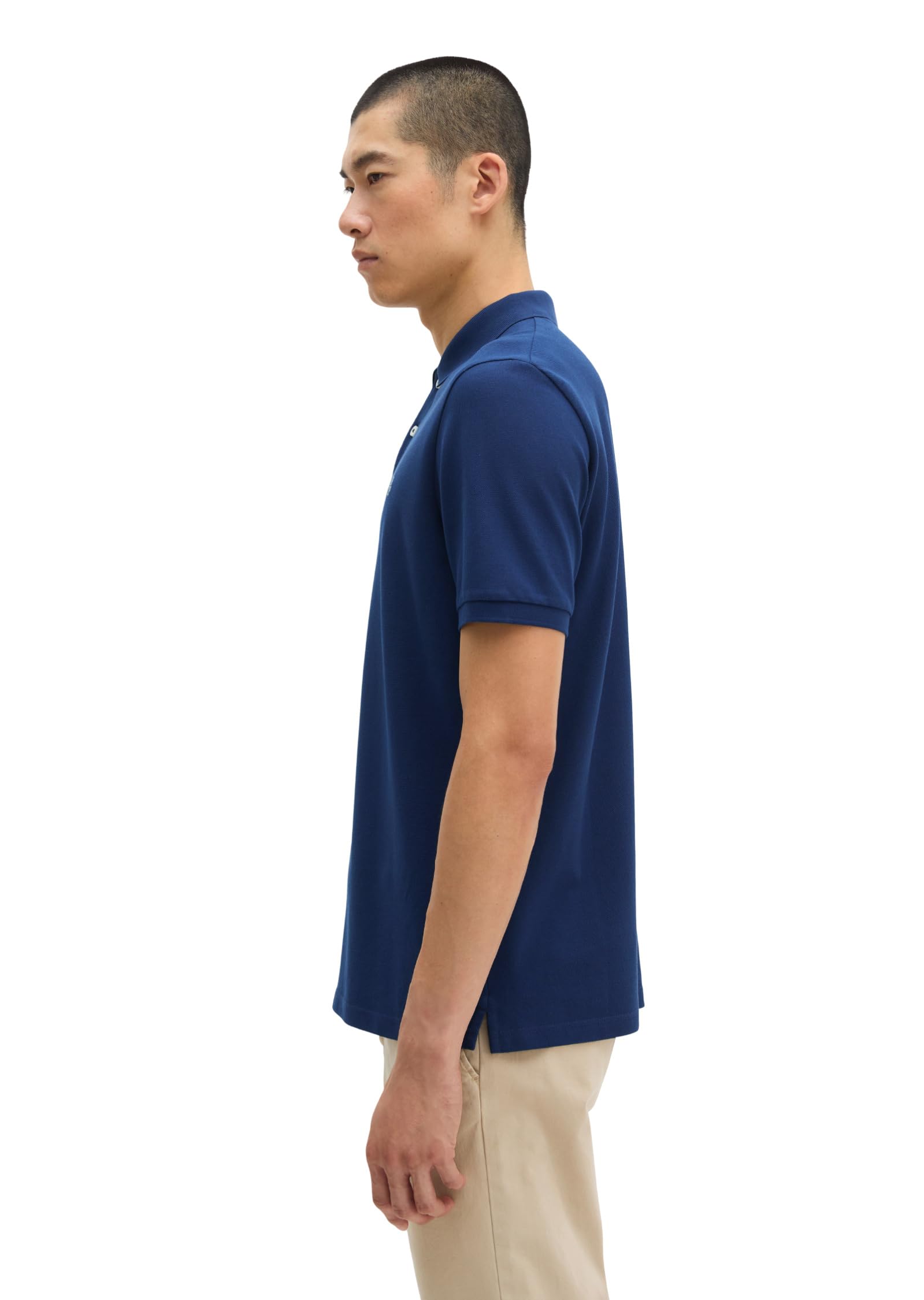 Marc O'Polo Herren Kurzarm-Poloshirt aus Bio-Baumwolle Regular Fit