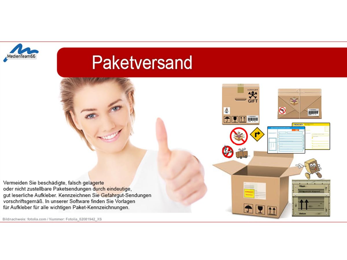 Etiketten Drucken 9.5 inkl. 20.000 Cliparts - Etiketten-Vorlagen - Gestaltungssoftware - integrierte Grafikbibliothek - Formatvorlagen bekannter Etiketten-Hersteller - Windows 11, 10, 8.1
