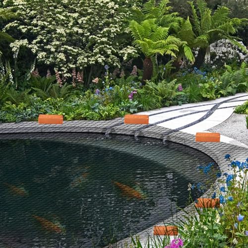 Malla para piscina rectangular 23x42.5 pies negra miniatura 6