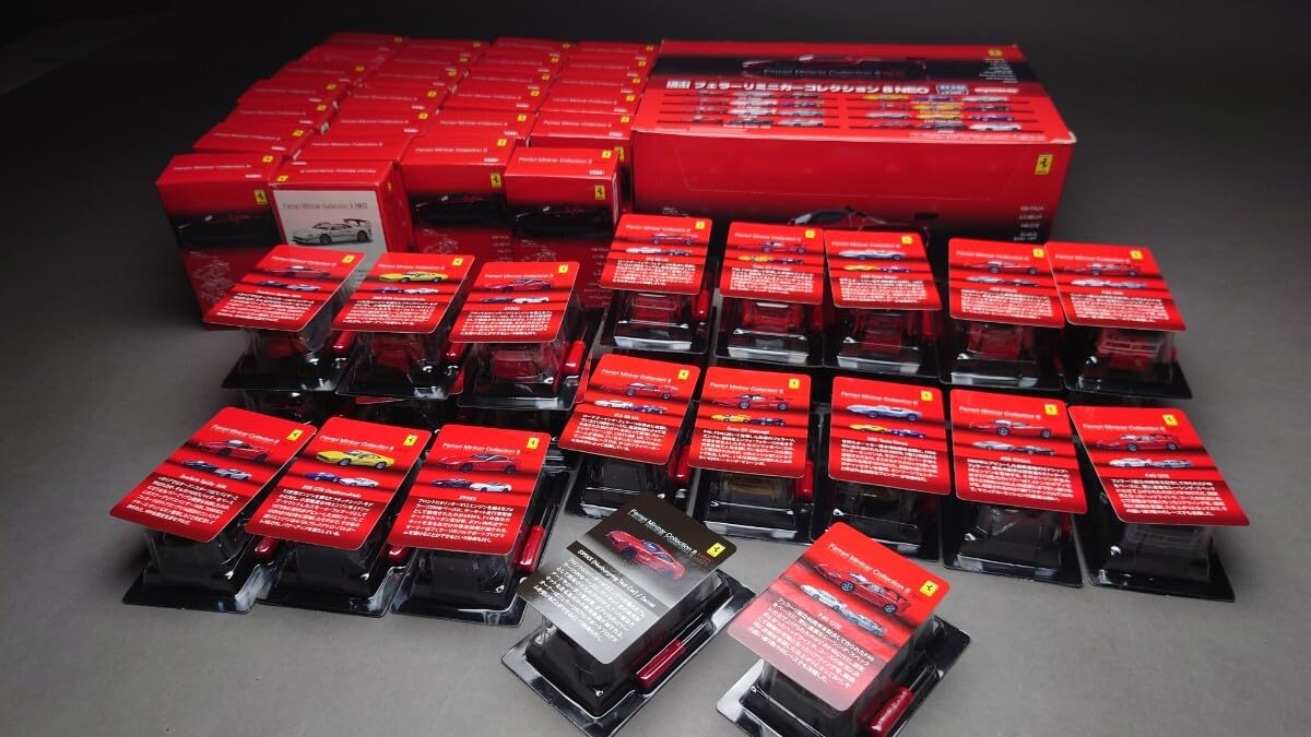 京商　フェラーリミニカーコレクション8 ノーマルコンプ　24台 京商フェラーリミニカーコレクション8 ノーマルコンプ24台