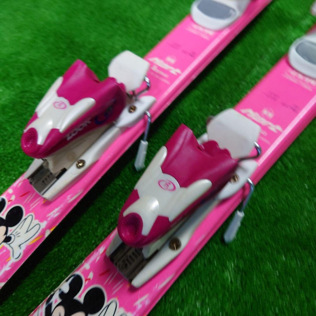 ミニー デザイン 子供用スキー板セット おまけ付き ミニー デザイン