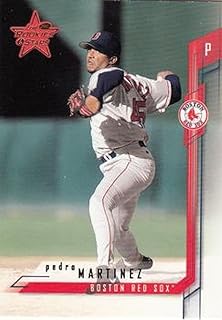 2001 Leaf Rookies & Stars #45 Pedro Martinez NM-MT Red Sox