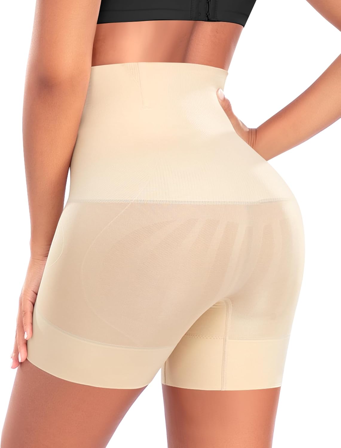 Shapewear Shorts Tummy Control for Women High Waist Body Shaper Under Dress Shaping Shorts Underwear Girdle Panties - Image 2