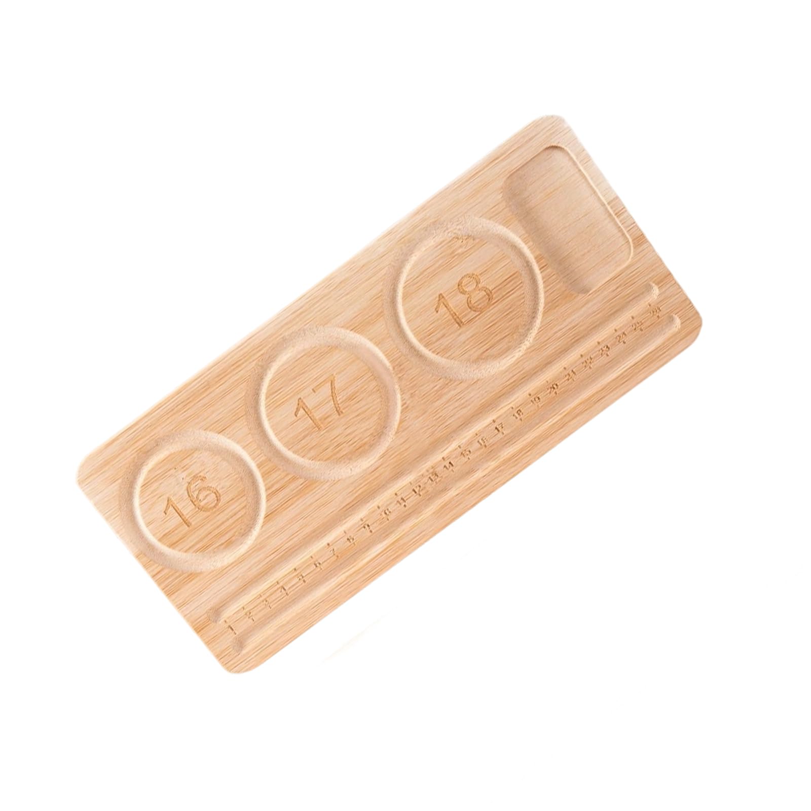 Msioytog A Wood Beading Board Jewelry Designing Plate Craft Tray Jewelry Making Ccessory Wood Texture For Necklace Nd Making Set