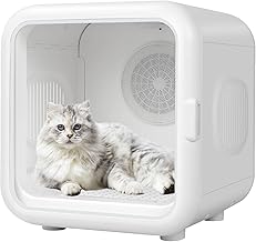 Pet Dryer, Pet Dryer, Dryer House, Cat Dryer, Pet Dryer, Pet Dryer Box, Silent, Wind Speed Adjustment, Temperature Control, UV Disinfection, Multiple Heads, Comfortable, PSE Certified, 1.9