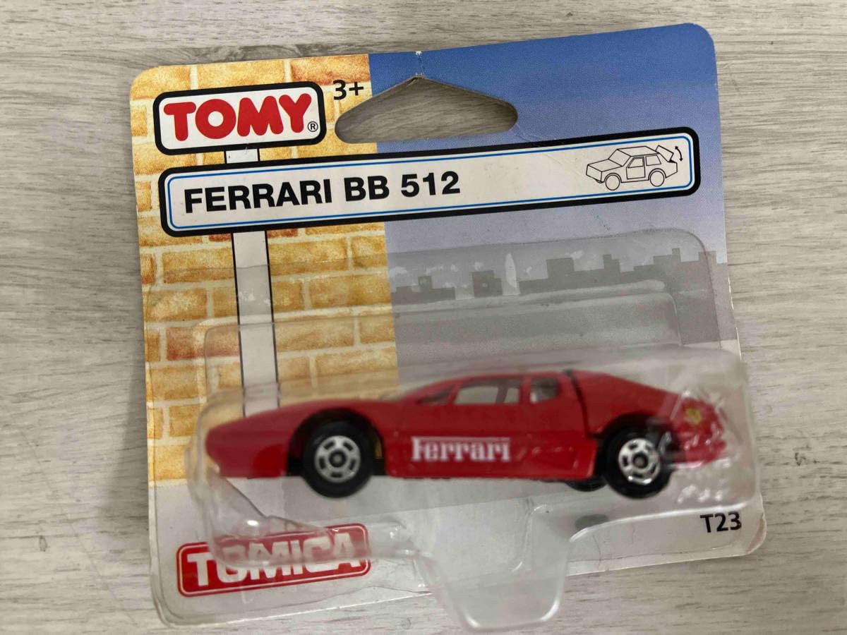 トミカ 中国製 ヨーロッパ輸出仕様 FERRARI BB 512 フェラーリ Amazon.co.jp: トミカ T23 フェラーリ BB512 赤 白シート 11Fホイール