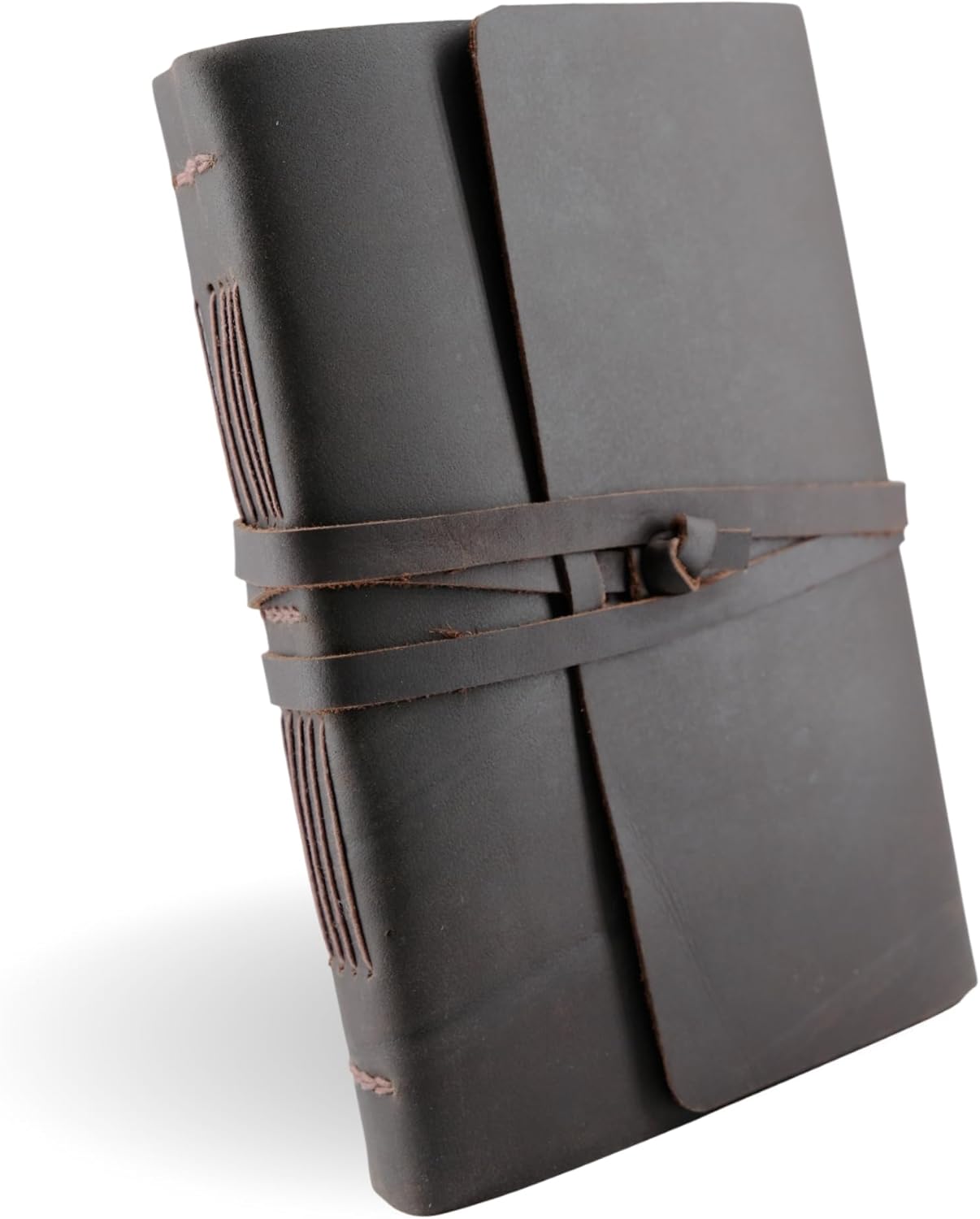 Prayer Journal for Men - Leather Journal Notebook for Men & Women - Full Grain Vintage Leather Bound Notebook - The Perfect Daily Journaling Companion - 6x8in Lined Paper