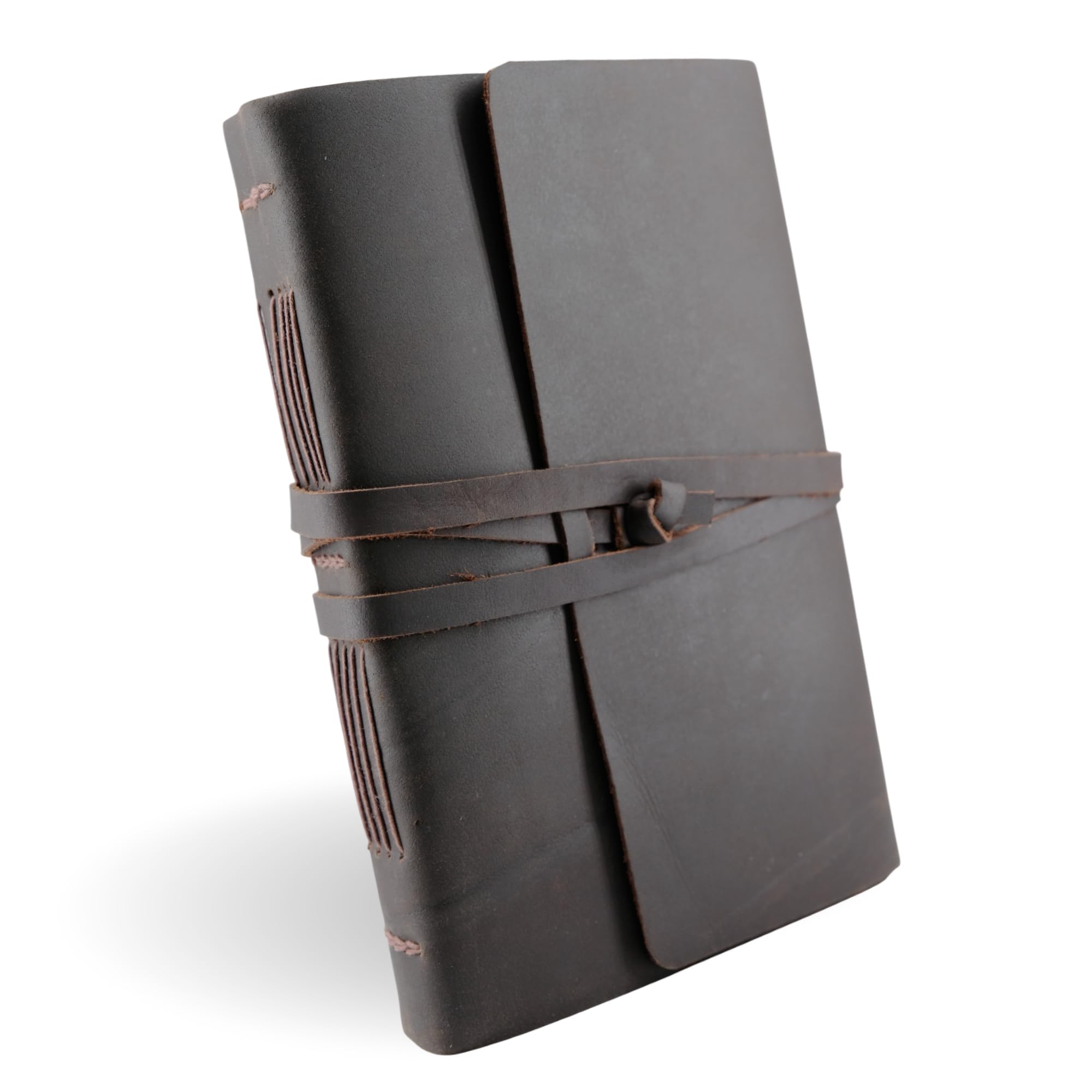 Prayer Journal for Men - Leather Journal Notebook for Men & Women - Full Grain Vintage Leather Bound Notebook - The Perfect Daily Journaling Companion - 6x8in Lined Paper