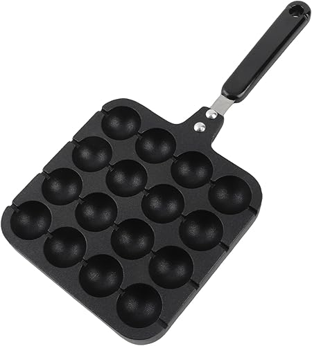Miniatura 4 de ANGGREK Takoyaki Pan Home Antiadherente Octopus Balls Pan Takoyaki Grill Pan Pan Pan Bandeja de cocina Bandeja de hornear con 4 herramientas