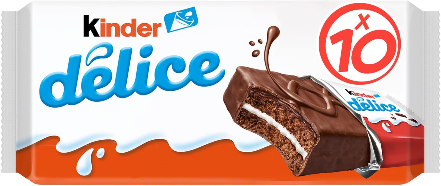 kinder delice chocolate 10 Pieces (390g)
