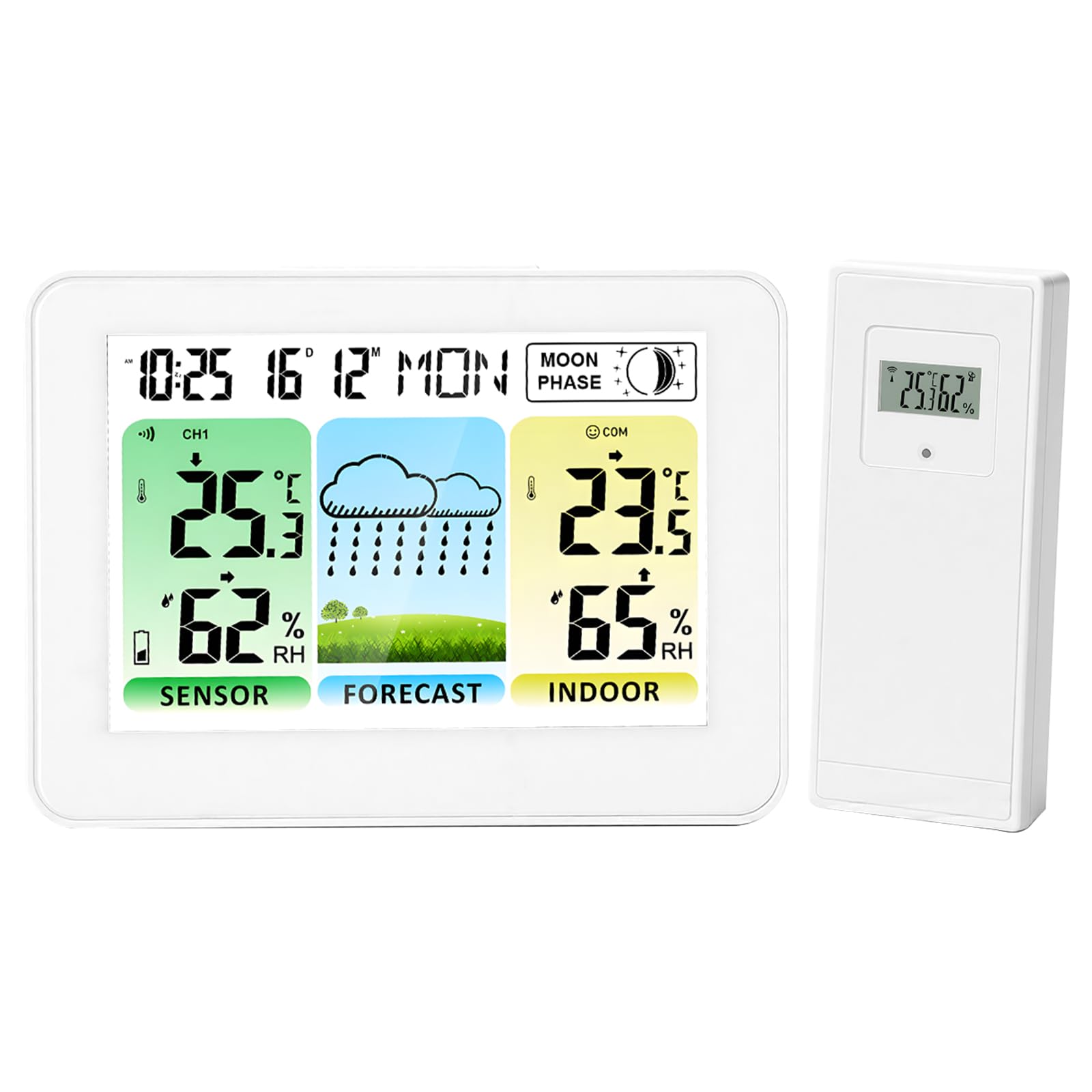 Photo 1 of FORIOT Weather Station with Wireless Indoor Outdoor Thermometer