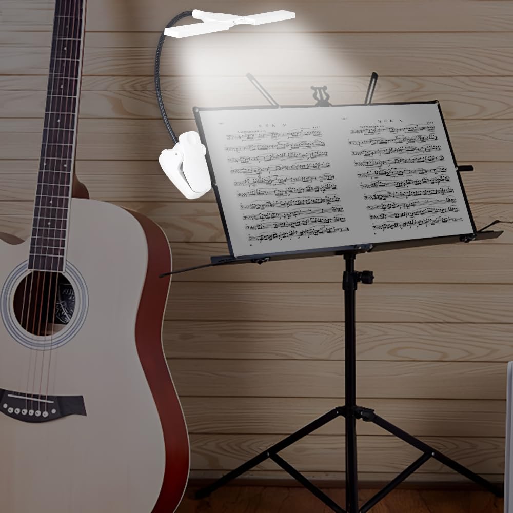 28 LEDS 3 Niveaux de luminosité Touch Interrupteur Music Stand pour les instruments Pratique avec un câble USB