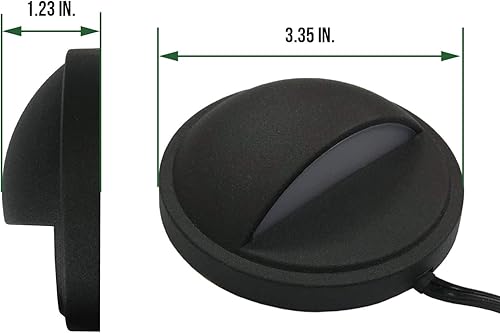 Miniatura 4 de GKOLED Luces de Poste de Cubierta de Bajo Voltaje, Accesorio de Iluminación LED para Paisajismo de Escalones de Escalera y Cerca, Luz de Aluminio