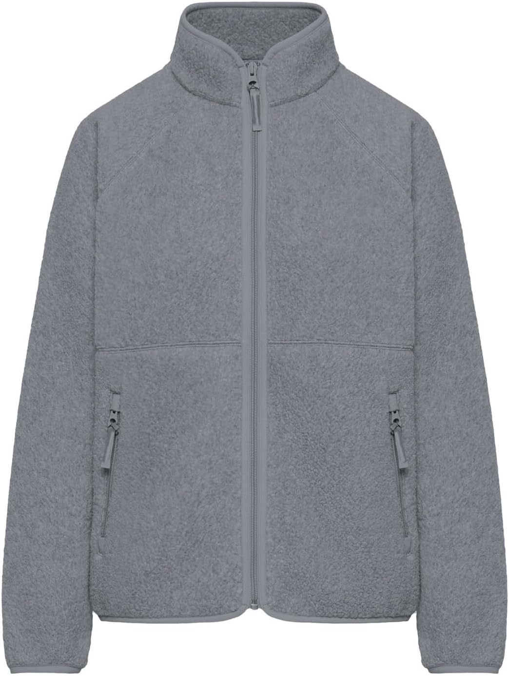 Womens Fleece Jackets Casual Long Sleeve Sherpa Jacket Warm Fuzzy Full Zip Up Sweatshirt Coat with Pockets