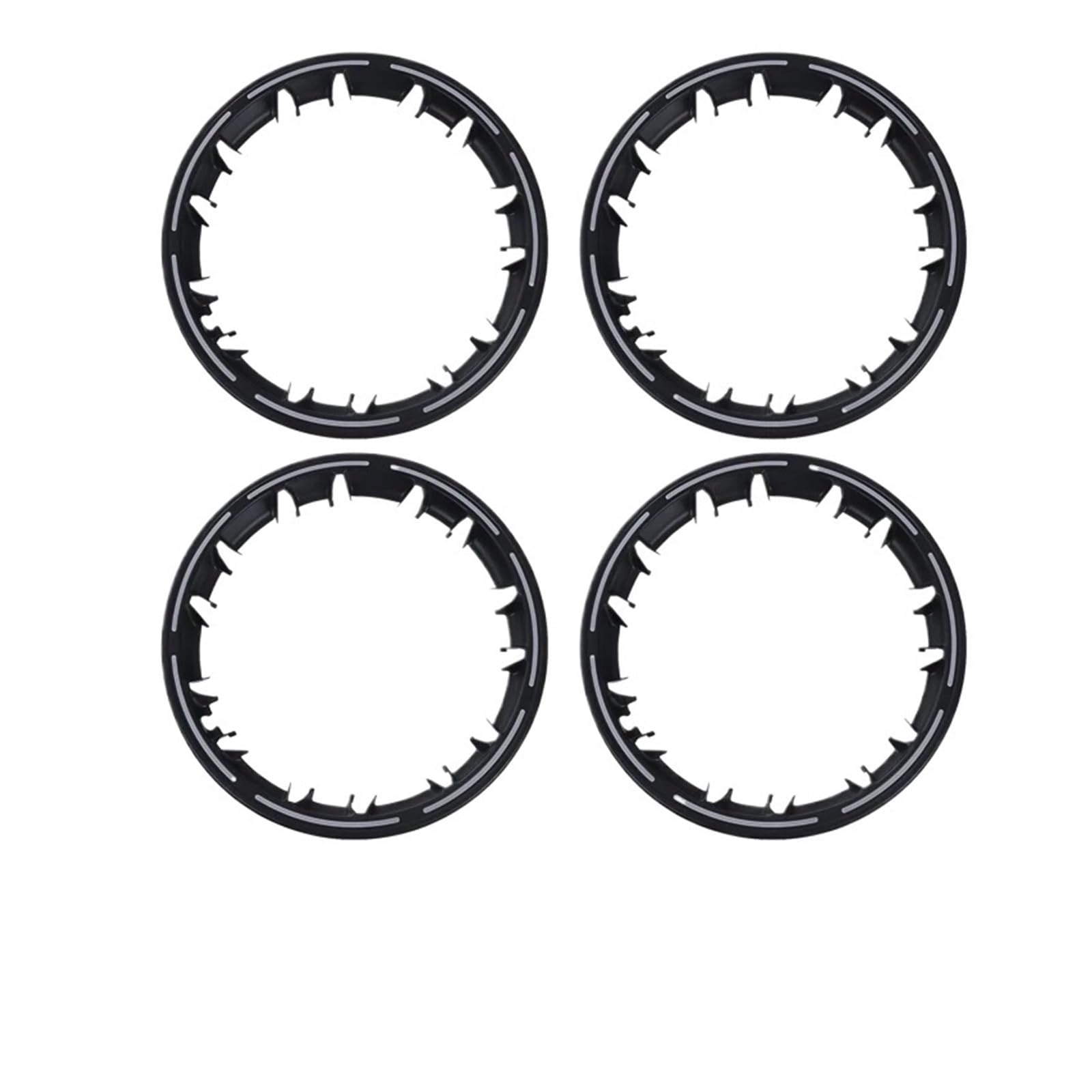 embellecedor de Ruedas 4 Uds tapacubos para Tesla para Model 3 Highland 2024 18 Pulgadas Parche Rueda Cubierta protección para Cubo Borde Completo tapacubos