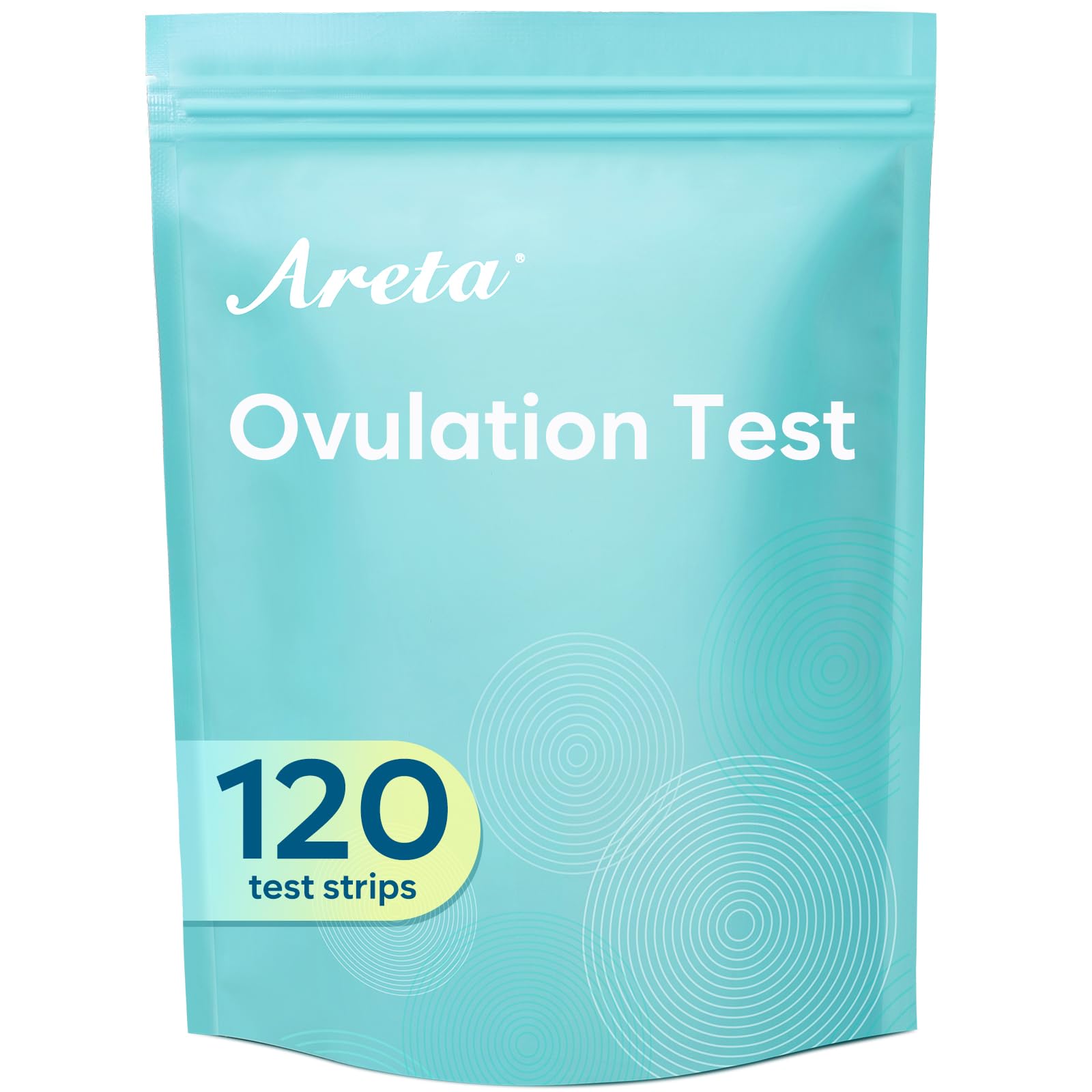 Areta 120 Ovulation Test Strips Kit: Accurate & Reliable for Women | Fast & Convenient Fertility Tracking | High Accuracy Ovulation Test Kit