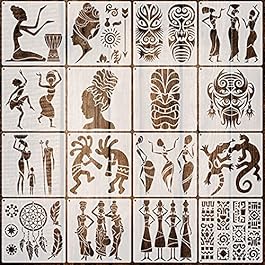 Zonon 16 Pieces African...