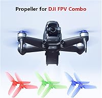 Vista 2 de SeiZed Propeller for DJI FPV Combo Drone 5328S Replacement Flight Props Black Blade Wing Fans Blue Red Green Spare Parts Accessories