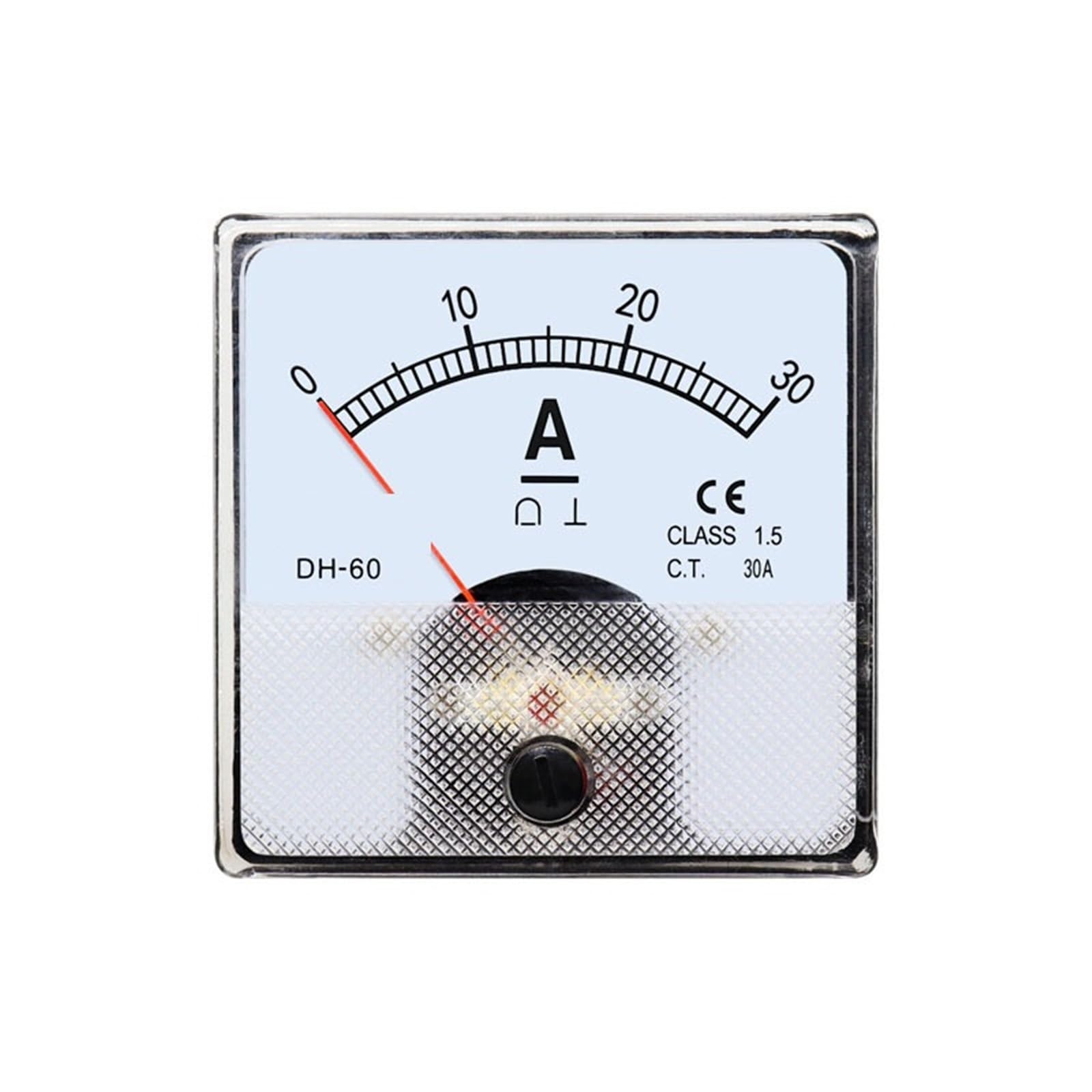 Mesure de tension AC précise avec le voltmètre à pointeur DH-60 72mV