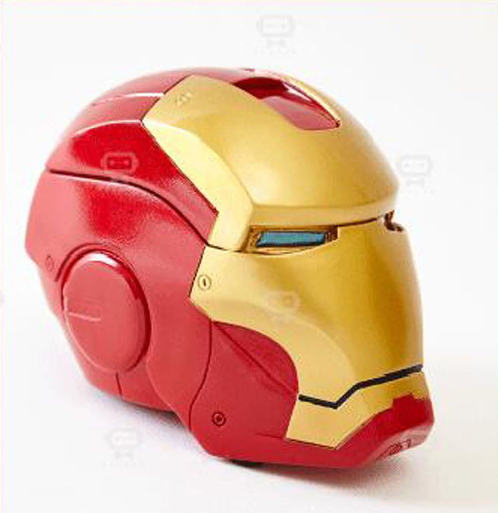 chlkvv Iron Man Cover Creative Ashtray Practical Male Gift Birthday Graduation Gift Avengers Novelty Pendulum (red)