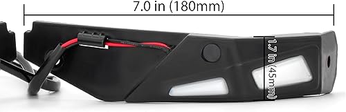 Miniatura 7 de SAUTVS Paramanos luces LED para Can Am Ryker, protectores de mano de aluminio luces LED, kit de iluminación para Can-Am Ryker 600 900 Sport Rally