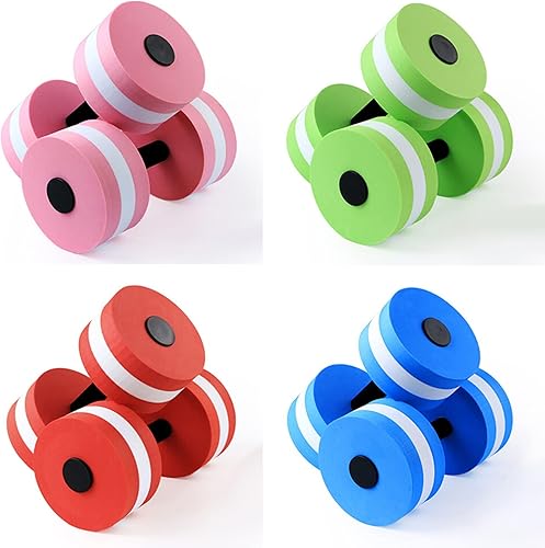 Miniatura 7 de 2 mancuernas de espuma EVA, mancuernas de agua, pesas de agua, juego de mancuernas de pesas, mancuernas de ejercicio acuático, mancuernas