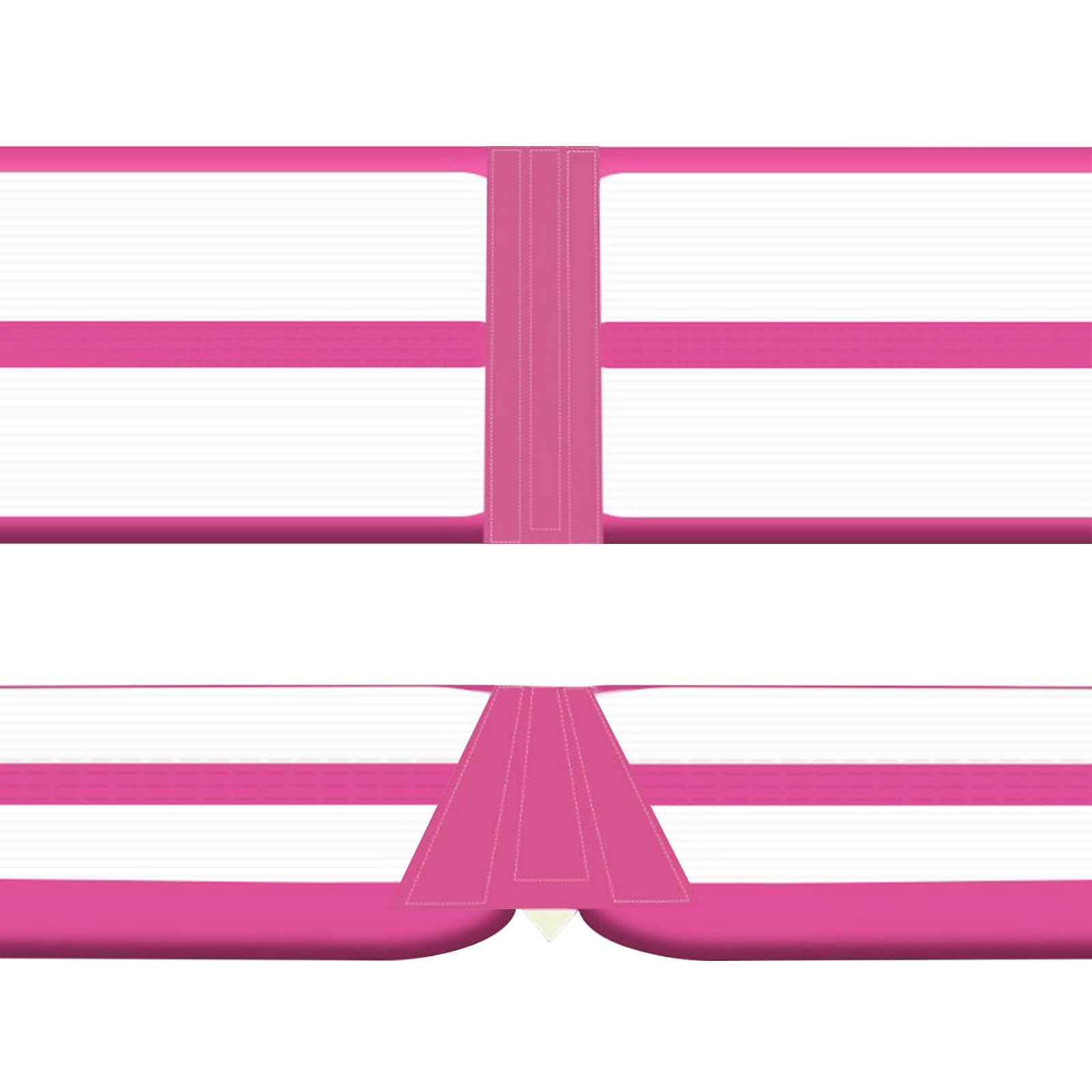 100 cm di lunghezza, nastro di collegamento per tappetino da ginnastica, collegamento per airtrack gonfiabili, ginnastica, yoga, taekwondo