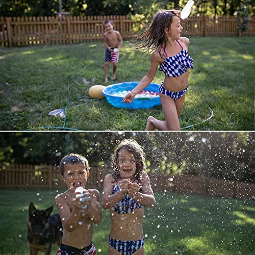 1000 Stück Wasserbomben, Wasserballons Set, Wasser Luftballons, Wasserbomben Bunt Gemischt für Kinder, Mega Pack