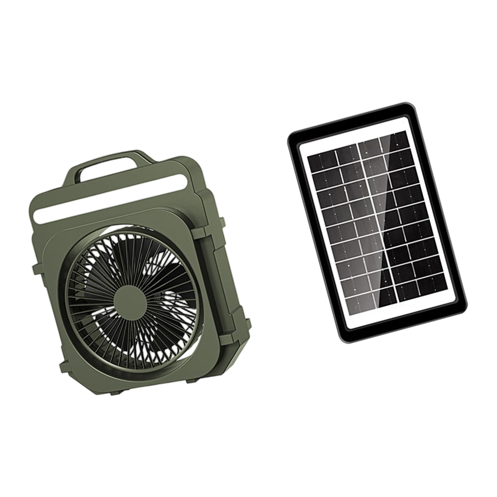 Kelisdi Practical Desktop Fan with Smooth Operations and Ergonomic Handle Rechargeable Fan Texture for Daily Comfort Desk