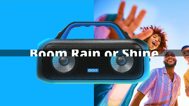 DOSS Extreme Boom S Bluetooth Speaker Wireless Portable with 60W