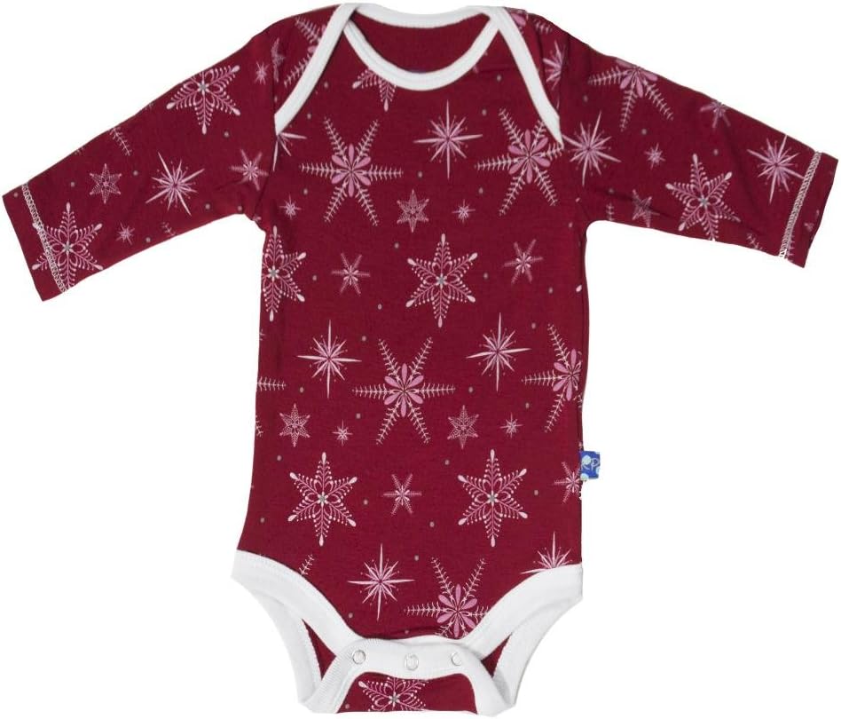 KicKee Pants baby-girls Long Sleeved One-piece, Orchid