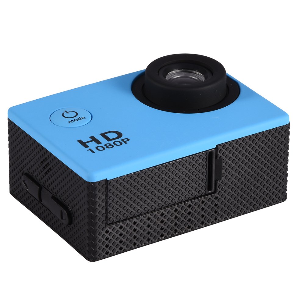 Topiky wasserdichte Sport Kamera im Freien, Exquisite Action Kamera Video Kamera 30M Unterwasser DV Camcorder mit wasserdichtem Gehäuse,2,0 Zoll Bildschirm,USB
