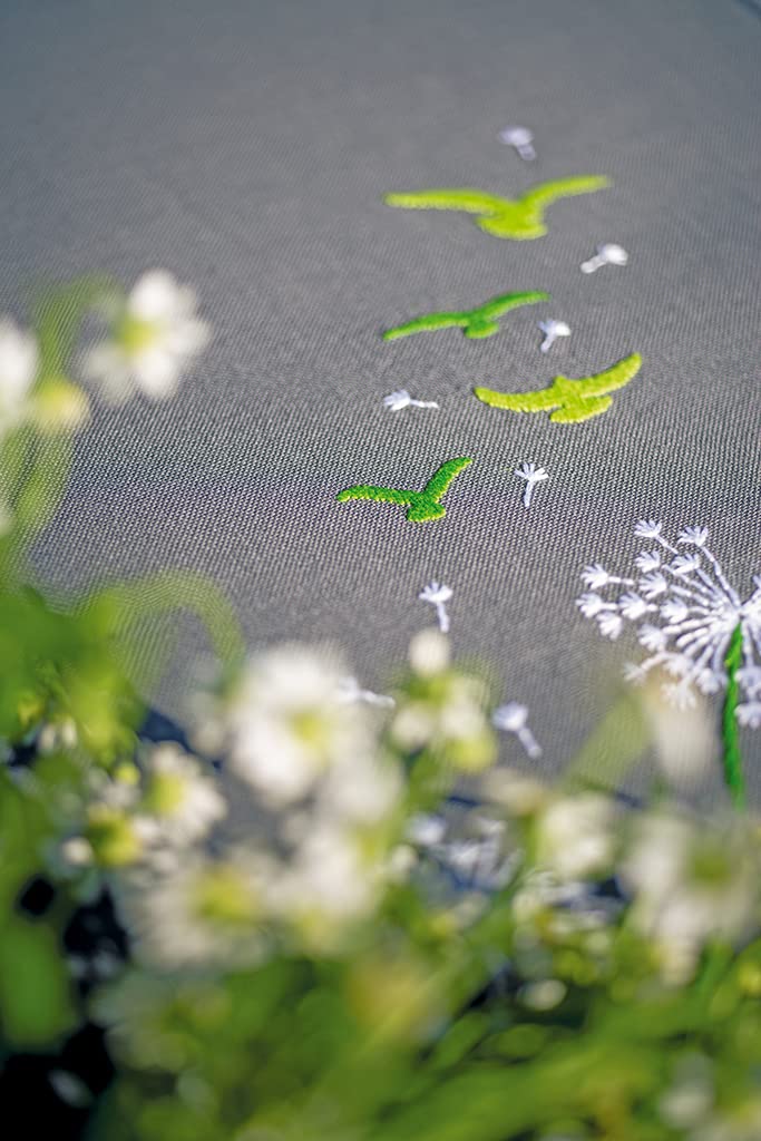 Vervaco Kit Broderie Pré-Imprimé Chemin De Table Poulets COLORÉS